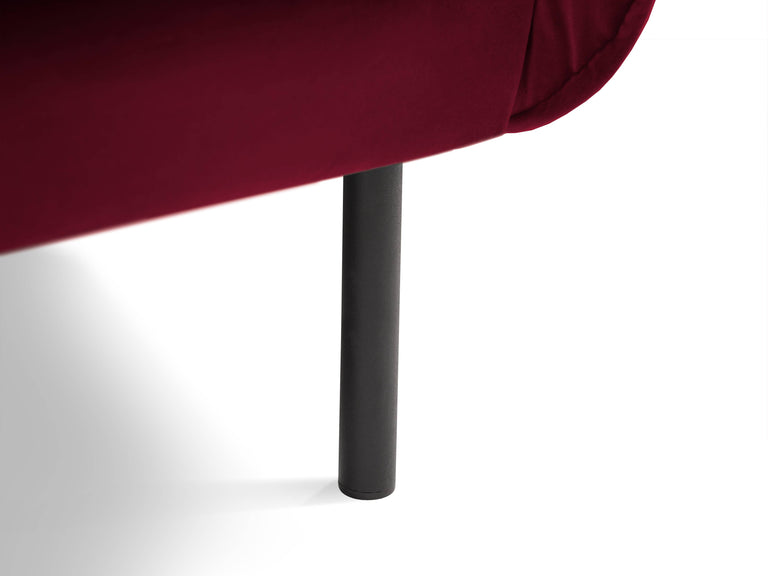 cosmopolitan-design-fauteuil-vienna-velvet-rood-zwart-95x92x95-velvet-stoelen-fauteuils-meubels3