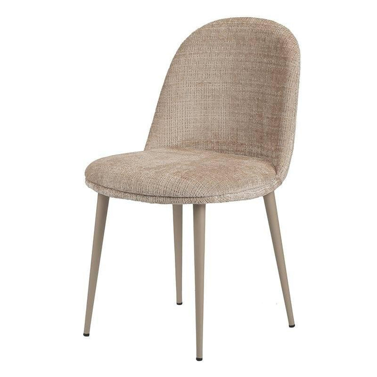 Eetkamerstoel Egg chenille