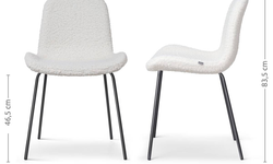 Eetkamerstoel Nora-Fé bouclé