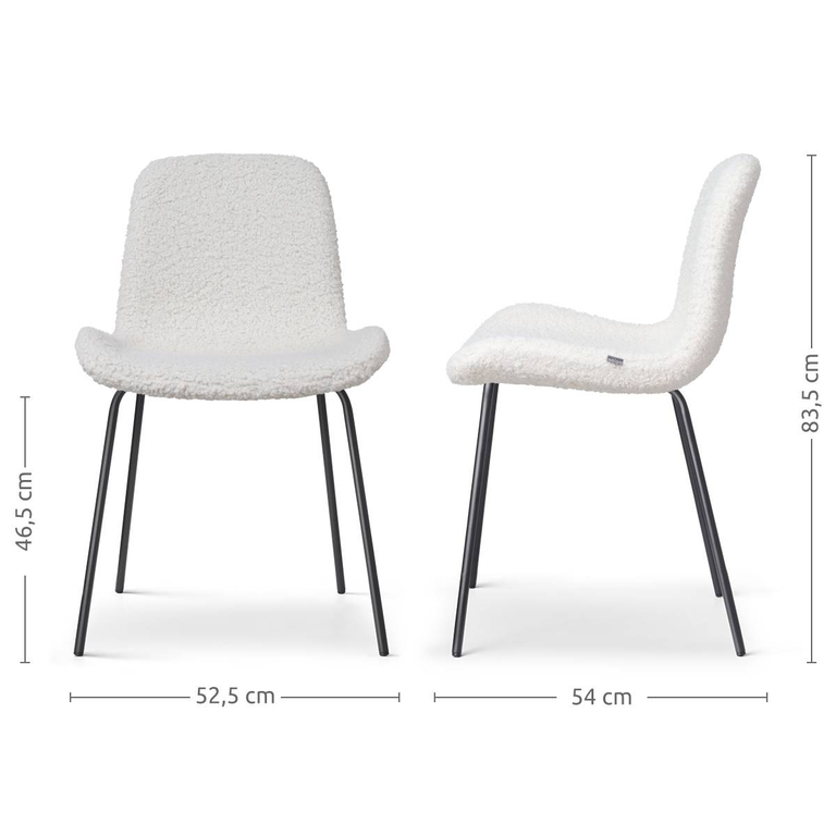 Eetkamerstoel Nora-Fé bouclé