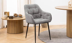 naduvi-collection-eetkamerstoel-harvey boucle-grijs-boucle-stoelen-& fauteuils-meubels6