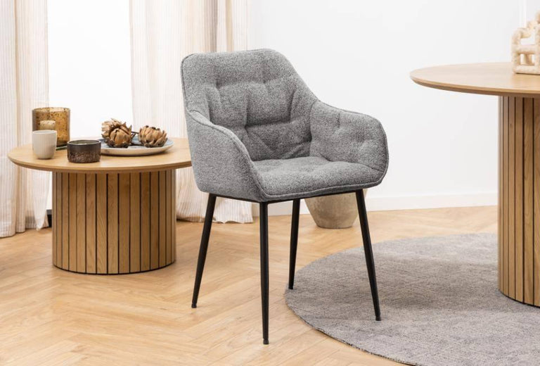 naduvi-collection-eetkamerstoel-harvey boucle-grijs-boucle-stoelen-& fauteuils-meubels6