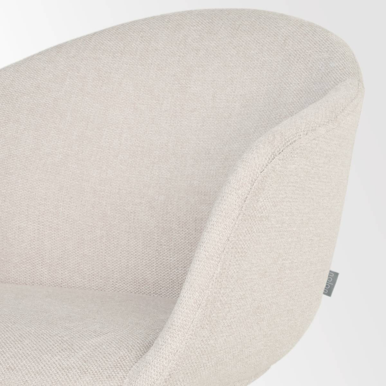 Set van 2 eetkamerstoelen Nola-Otis draaibaar