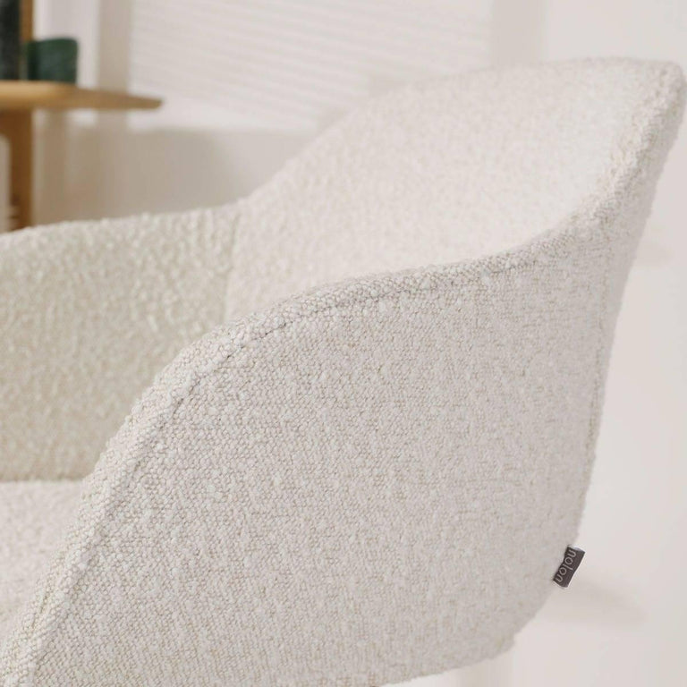 Bureaustoel Nout-Mae bouclé