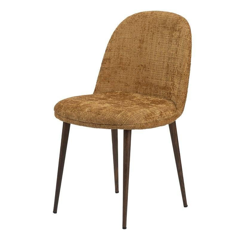 Eetkamerstoel Egg chenille