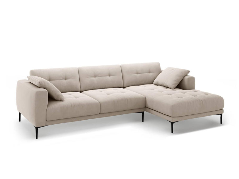 Hoekbank Bemy velvet rechts