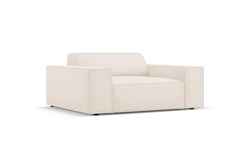 micadoni home-fauteuil jodie chenille-cremekleurig--chenille-stoelen & fauteuils-meubels2