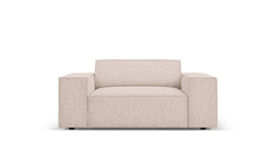 micadoni home-fauteuil jodie chenille-beige--chenille-stoelen & fauteuils-meubels1