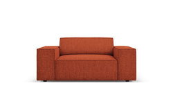 micadoni home-fauteuil jodie chenille-terracotta--chenille-stoelen & fauteuils-meubels1