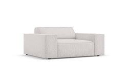 micadoni home-fauteuil jodie chenille-lichtgrijs--chenille-stoelen & fauteuils-meubels2