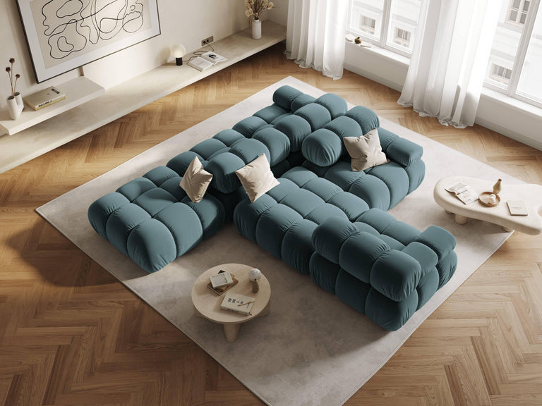 Hocker Tropea velvet