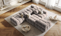 Hocker Tropea velvet