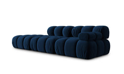 Modulaire 3-zitsbank Tropea links velvet