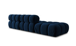 Modulaire 3-zitsbank Tropea links velvet