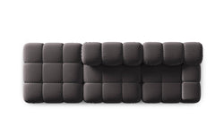 Modulaire 3-zitsbank Tropea links velvet