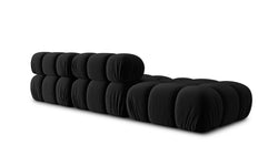 Modulaire 3-zitsbank Tropea links velvet