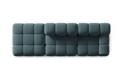 Modulaire 3-zitsbank Tropea links velvet