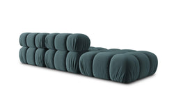 Modulaire 3-zitsbank Tropea links velvet