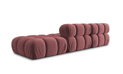 Modulaire 3-zitsbank Tropea rechts velvet