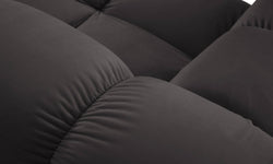 Modulaire 3-zitsbank Tropea rechts velvet