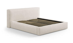 Bedframe met opbergvak Simon 140x200 bouclé