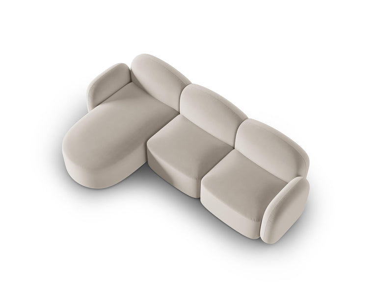 Hoekbank Blair links velvet