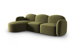 Hoekbank Blair links velvet