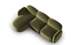 Hoekbank Blair links velvet