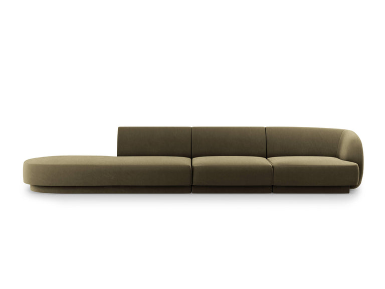 4-zitsbank Miley links velvet