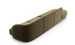 4-zitsbank Miley links velvet