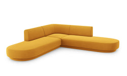 5-zits hoekbank Miley velvet