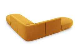 5-zits hoekbank Miley velvet