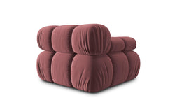 Modulair-hoekelement Tropea links velvet