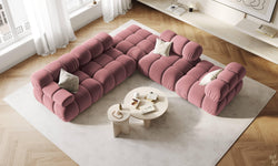 Modulair-hoekelement Tropea links velvet