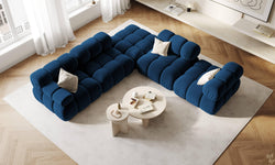 Modulair-hoekelement Tropea links velvet