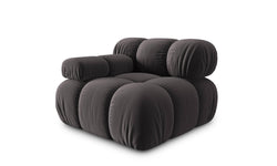 Modulair-hoekelement Tropea links velvet