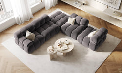Modulair-hoekelement Tropea links velvet