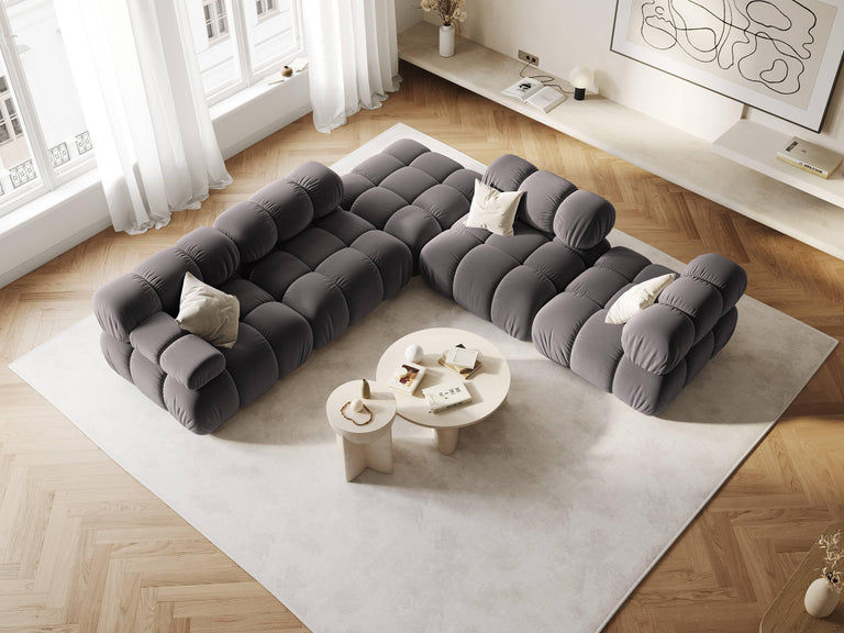 Modulair-hoekelement Tropea links velvet