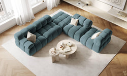 Modulair-hoekelement Tropea links velvet