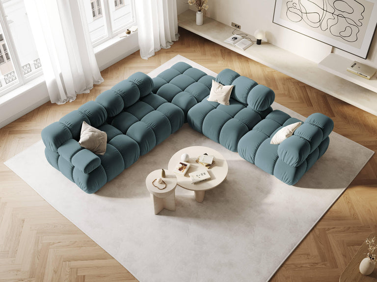 Modulair-hoekelement Tropea links velvet