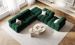 Modulair-hoekelement Tropea links velvet