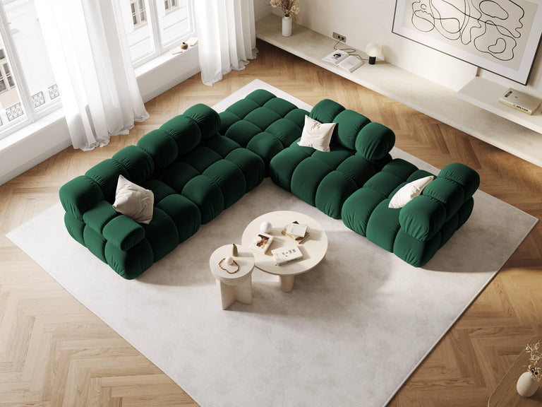 Modulair-hoekelement Tropea links velvet