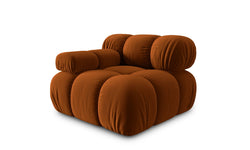 Modulair-hoekelement Tropea links velvet