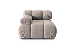 Modulair-hoekelement Tropea links velvet