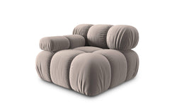 Modulair-hoekelement Tropea links velvet