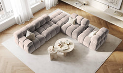 Modulair-hoekelement Tropea links velvet