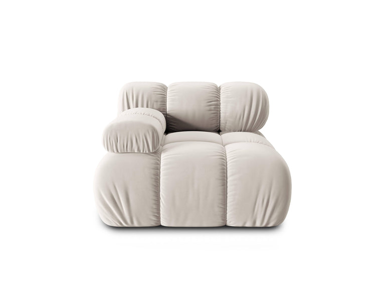 Modulair-hoekelement Tropea links velvet