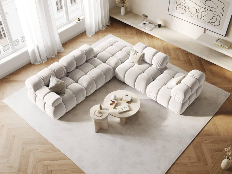 Modulair-hoekelement Tropea links velvet