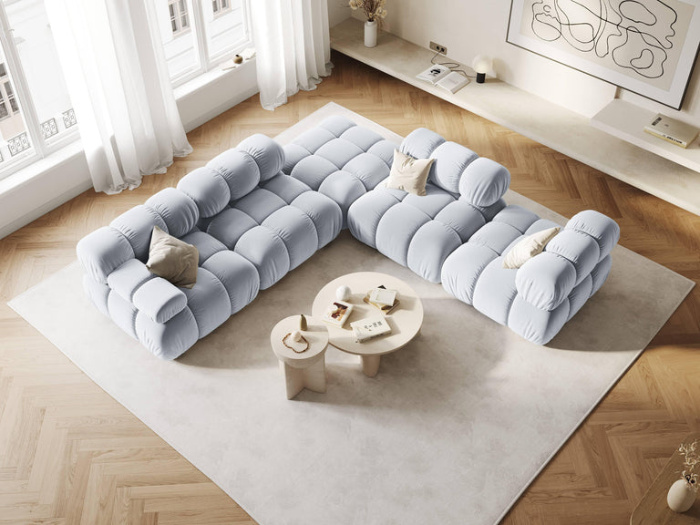 Modulair-hoekelement Tropea links velvet