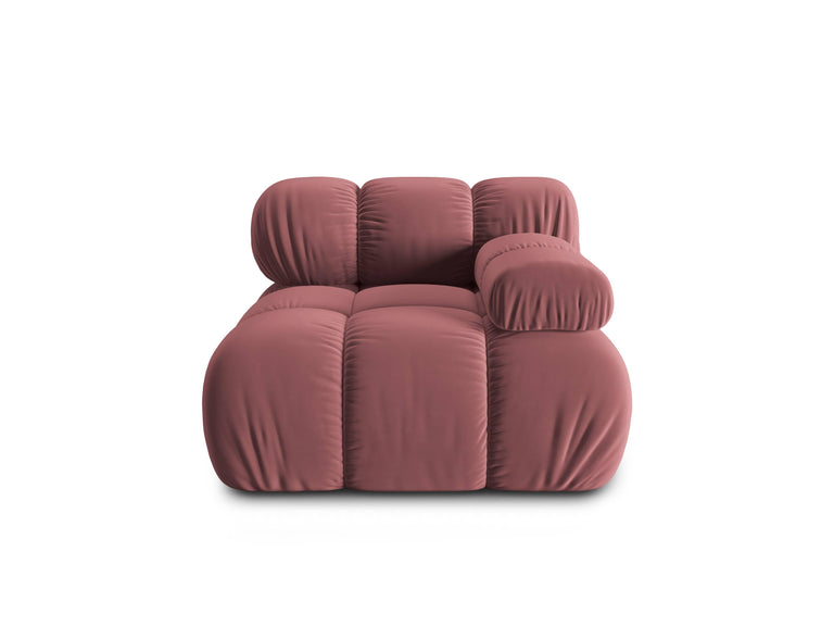 Modulair-hoekelement Tropea rechts velvet